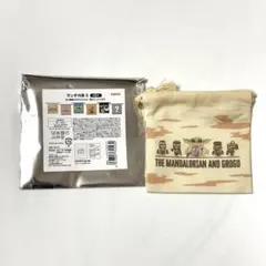 スターウォーズ　マンダロリアン　グローグー　ランチ巾着　S