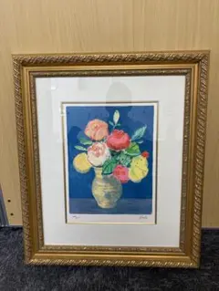 花瓶の花 リトグラフ 208/225