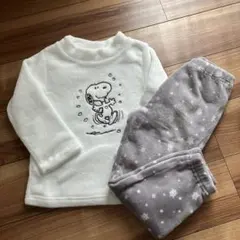 GU Snoopy フリース パジャマ 上下セットのサムネイル