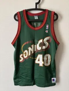 Champion NBA Seattle Sonics Kemp 40 - メルカリ