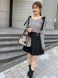 SNIDEL(スナイデル) プリーツスカショーパン