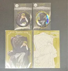 呪術廻戦 プラザ　~Chair:Black~ 缶バッジ ポストカード　禪院直哉