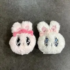 うさぎ型ヘアクリップ 2個セット