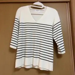 OPAQUE.CLIP ニット 七分袖