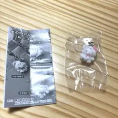 サンリオキャラクターズ　ふわふわスノー　めじるしアクセサリー　ハローキティ
