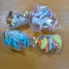 新品・未開封 ポケモン つまんでつなげてマスコット12 ニンフィア 他4個セット