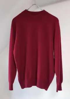 美品☆カシミア カシミヤ ニット ビックサイズ GOYO 赤 XXL - メルカリ