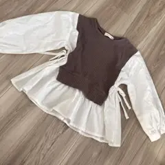 120 しまむら　terawear emu 長袖シャツ