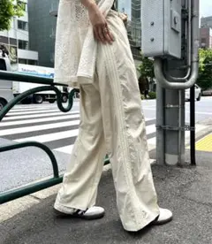 【etsinta/エシンタ】リメイクトラックジャージーパンツ