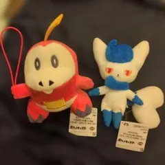 ポケットモンスターぬいぐるみ ニャオニクス ぬいぐるみ＆ホゲータ 중고