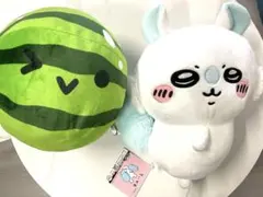 プライズぬいぐるみまとめ売り ちいかわモモンガ スイカゲームスイカ