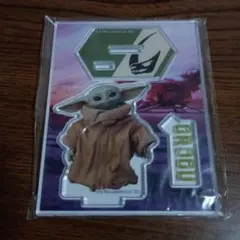 Happyくじ スターウォーズ　 グローグー ザチャイルド アクリルスタンド