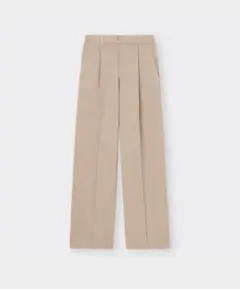 GU カットソーカラースラックス　ブルー