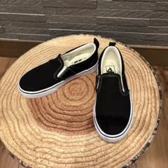 バンズ　スリッポン　ブラック　19cm