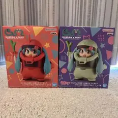 ガンダム45周年×初音ミク ザクぐるみ シャアザクぐるみ 2体セット