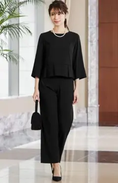 メルカリ便　匿名配送❤️ブラックフォーマル＊タグ付き新品＊LL