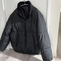最終値下げ　試着のみ　ZARA ブラック ダウンジャケット M