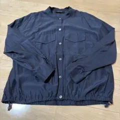 UNTITLED ネイビーノーカラージャケット サイズ2