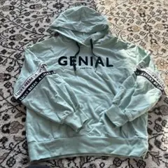 Pinkーlatte ミントグリーン パーカー XS