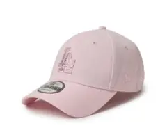 ニューエラ　ラインストーン　ドジャース　ピンク　9FORTY