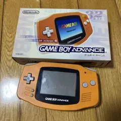 Nintendo GAME BOY ADVANCE オレンジ