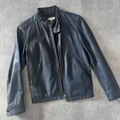 値下げ)ナノユニバース LB.04 羊革ライダースジャケット 希少L