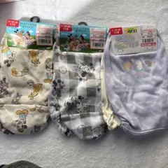 110サイズ キャラクターショーツ 3枚セット