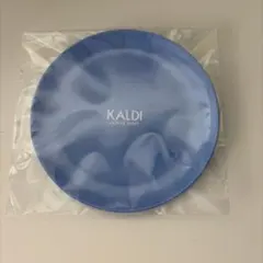 カルディKALDIメラミン樹脂プレート ライトブルー未使用新品のサムネイル
