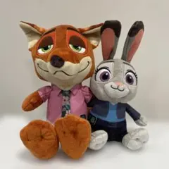 ズートピア ニック＆ジュディ ぬいぐるみセット