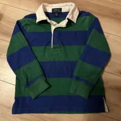 POLO RALPH LAUREN ラガーシャツ ネイビー グリーン 3/3T