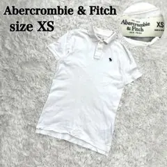 【a1214】アバクロルビーアンドフィッチ ワンポイント 刺繍 ポロシャツ