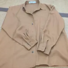 ETOEIL SELECTION ブラウン長袖シャツ Fサイズ