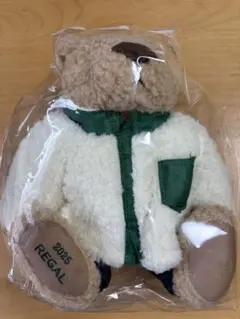 REGAL 2025 ジャケット付きクマ　ぬいぐるみ