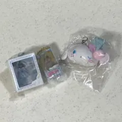 ぬいぐるみチャームおねむ1点、リカちゃん×サンリオ シナモロール2点の合計3点