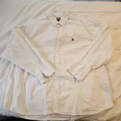 GAP　オックスフォードシャツ　ホワイト　XLサイズ