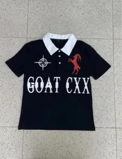 GOAT CXX ポロシャツ ブラック XS swag archive y2k - メルカリ