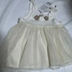 petit main ニットチュールワンピース♡