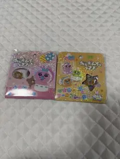 おぱんちゅうさぎ おはじきシールフレーク 2種セット