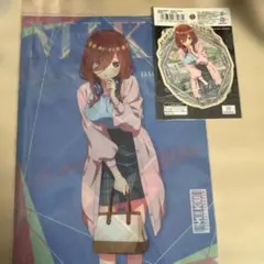 五等分の花嫁 中野三玖 クリアファイル トラベルステッカーのサムネイル