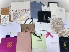 まとめ売り 24枚 ハイブランド 紙袋 ショップ袋 ショッパー セット