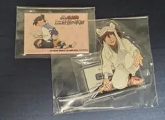 忍たま 軍師 Amazon特典 アクスタ 土井半助 缶バッジ きり丸