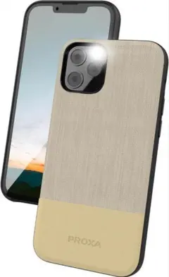 PROXA iPhone 13 Pro Max用ケースマグネット搭載  ブラウン