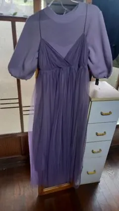 SNIDEL キャミレイヤードワンピース