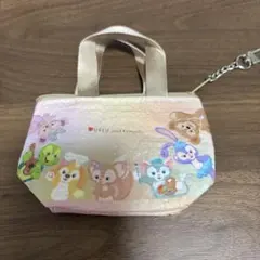 【小型ポーチ】香港ディズニーランド　ダッフィーフレンズポーチ