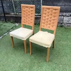 【横浜市内配達】Calligarisイタリア製　カバーリング ダイニングチェア①のサムネイル