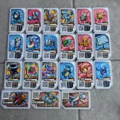ゲリラ　まとめ売り　ポケモンガオーレ　２１枚セット　引退品