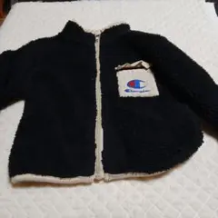 Champion フリースジャケット 90 黒