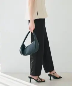 【タグ付き新品】 coca スラブコットンワイドパンツ