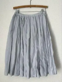 極美品✨フォクシー リネンベルスカート フレア DM掲載 ミント 2019年 極美品】フォクシー リネンベルスカート フレア DM掲載 ミント - メルカリ