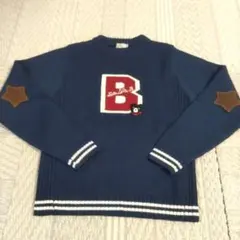美品 ダブルB ネイビー セーター 150センチ